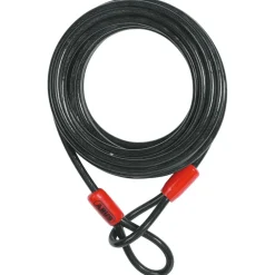 ABUS - Cobra 10/1000 / Schlaufenseil - Fahrradschloss Black Clearance