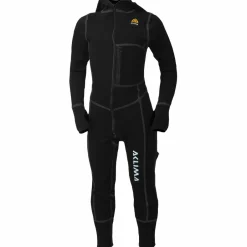 Aclima - Junior WarmWool Overall - Overall Jet Black Clearance