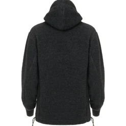 Best Aclima - Reborn Terry Pullover - Merinopullover Dark Grey Melange