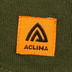 Aclima - Woolterry Polo - Merinoshirt Olive Night Outlet