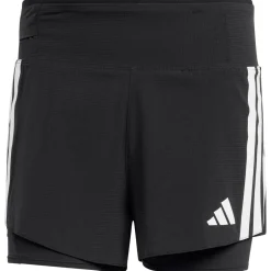 adidas - Adizero 2in1 Shorts - Laufshorts Black New