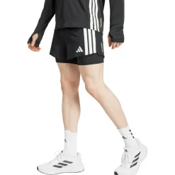 adidas - Adizero 2in1 Shorts - Laufshorts Black New