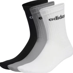 adidas - Cushioned Linear Crew 3-Pack - Multifunktionssocken Hot