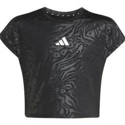 adidas - Kid's All Sports Animal Print Crop T-Shirt - T-Shirt Best
