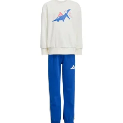 adidas - Kid's Seas. Essentials Adiraptor Fleece Jogger Set - Trainingshose Off White Best