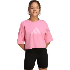 adidas - Kid's Sport Icon Crop Tee - Funktionsshirt Hot