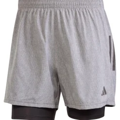 adidas - Own The Run Climacool 2in1 Short - Laufshorts Grey Six Mel Online