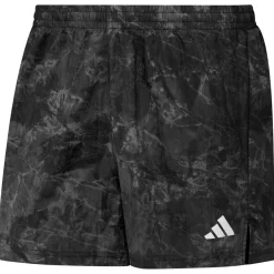 adidas - Own The Run Spray Dye 2in1 Short - Laufshorts Grey Four / Black Hot