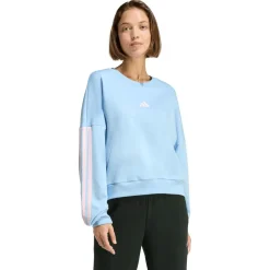 Hot adidas - Women's 3-Stripes French-Terry Sweatshirt - Pullover