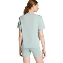 adidas - Women's 3-Stripes SJ Tee - T-Shirt Wonder Sage / White Best