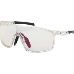 adidas eyewear - Kalidro Photochromic S1-3 - Fahrradbrille Crystal / Red Mirror New