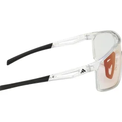 adidas eyewear - Kalidro Photochromic S1-3 - Fahrradbrille Crystal / Red Mirror New