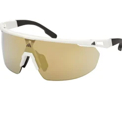 adidas eyewear - SP0095 Mirror Cat. 3 + Spare Lens Cat. 1 - Fahrradbrille White