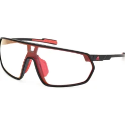Sale adidas eyewear - SP0089 Photochromic Mirror Cat. 0-3 - Fahrradbrille Matte Black