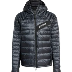 adidas Terrex - Terrex Techrock Climawarm+ Down Hooded - Daunenjacke Carbon Discount