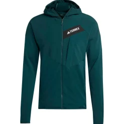 Best - Terrex Techrock CW+ Wind Hooded Fleece - Fleecejacke Wanderbekleidung|Jacken