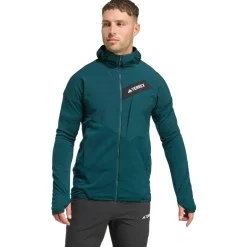 Best - Terrex Techrock CW+ Wind Hooded Fleece - Fleecejacke Wanderbekleidung|Jacken