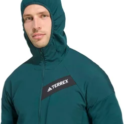 Best - Terrex Techrock CW+ Wind Hooded Fleece - Fleecejacke Wanderbekleidung|Jacken
