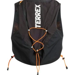 adidas Terrex - Terrex Trail Running Vest 12L - Trailrunningrucksack Black / White / Impact Orange Best