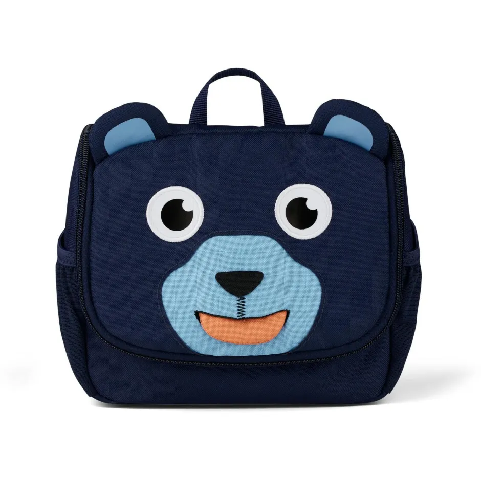 Affenzahn - Kid's Toiletry Bag Bär - Kulturbeutel Blue Online
