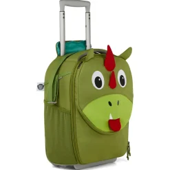 Affenzahn - Kinderkoffer Drache - Kinderrucksack Green