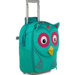 Affenzahn - Kinderkoffer Eule - Kinderrucksack Teal Online