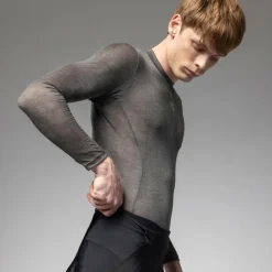 Alu00e9 Alé - Intimo Knitted Baselayer L/S - Merinounterwäsche Black Discount
