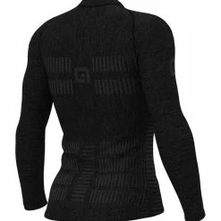 Outlet Alu00e9 Alé - Intimo Wool L/S Baselayer - Merinounterwäsche Grey