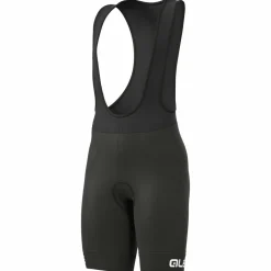 Alu00e9 Alé - Kid's Bibshorts - Radhose Black / White Hot