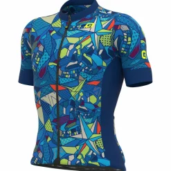 Alu00e9 Alé - Pragma Over S/S Jersey - Radtrikot Blue Outlet