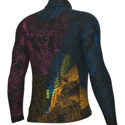 Discount Alu00e9 Alé - Pragma Zanzibar L/S Jersey - Radtrikot Multicolor