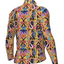 Outlet Alu00e9 Alé - Special Edition Tribal L/S Jersey - Radtrikot Orange