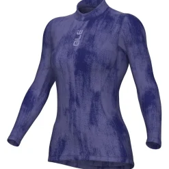 Alu00e9 Alé - Women's Intimo Knitted Baselayer L/S - Merinounterwäsche Cornflower Clearance