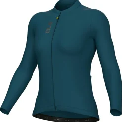 Alu00e9 Alé - Women's Pragma Color Block L/S Jersey - Radtrikot Hot