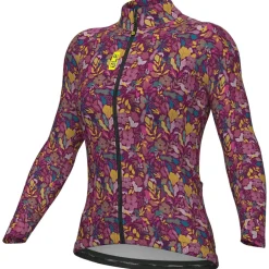Alu00e9 Alé - Women's Pragma Flowery L/S Jersey - Radtrikot Sale