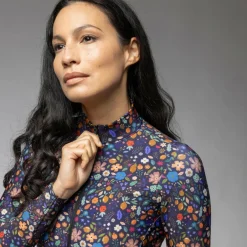 Alu00e9 Alé - Women's Pragma Flowery L/S Jersey - Radtrikot Sale