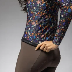 Alu00e9 Alé - Women's Pragma Flowery L/S Jersey - Radtrikot Sale