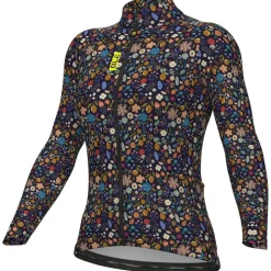 Alu00e9 Alé - Women's Pragma Flowery L/S Jersey - Radtrikot Sale