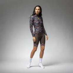 Alu00e9 Alé - Women's Pragma Flowery L/S Jersey - Radtrikot Sale