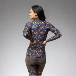 Alu00e9 Alé - Women's Pragma Flowery L/S Jersey - Radtrikot Sale