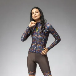 Alu00e9 Alé - Women's Pragma Flowery L/S Jersey - Radtrikot Sale