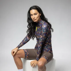Alu00e9 Alé - Women's Pragma Flowery L/S Jersey - Radtrikot Sale