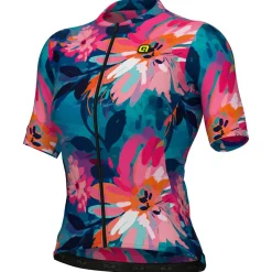 Online Alu00e9 Alé - Women's PR-E Jardin S/S Jersey - Radtrikot Multicolor