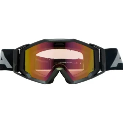 Alpina - Circus Q-Lite Mirror S1 (VLT 48%) + Clear S0 - Goggles Black Matt / Q-LITE Red Mirror Clearance