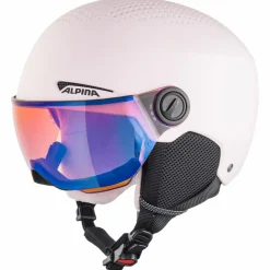Alpina - Kid's Zupo Visor Quattroflex Mirror Lite S2 - Skihelm Rose Matt Outlet
