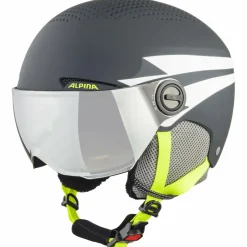 Online Alpina - Kid's Zupo Visor Q-Lite Mirror S3 - Skihelm