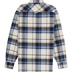Amundsen Sports - Framheim Flannel Shirt Pattern - Hemd Faded Navy Best