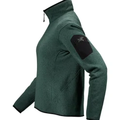Outlet Arc'teryx - Women's Covert Zip Neck - Fleecepullover