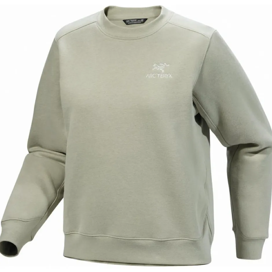 Outlet Arc'teryx - Women's Emblem Fleece Crew - Fleecepullover