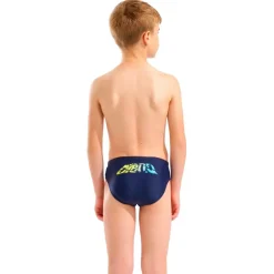 Arena - Boy's Lettering Swim Briefs - Badehose